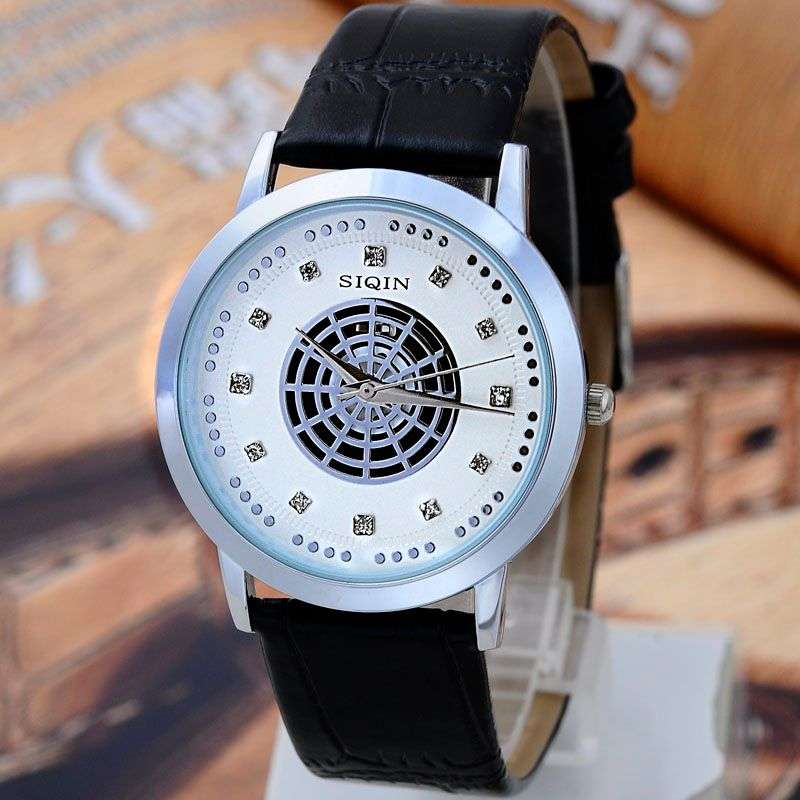 *LOCAL STOCK* Elegance Quartz Analog Fashion Business PU Leather Strap Wrist watch