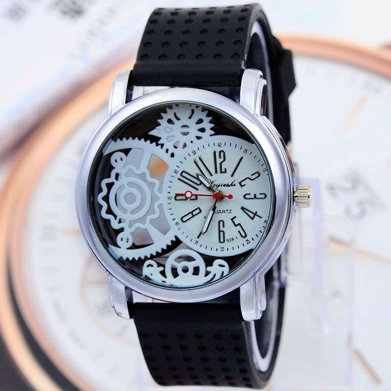 *LOCAL STOCK* Fashion Unisex Sport Dress Hollow Quartz Wrist Watch