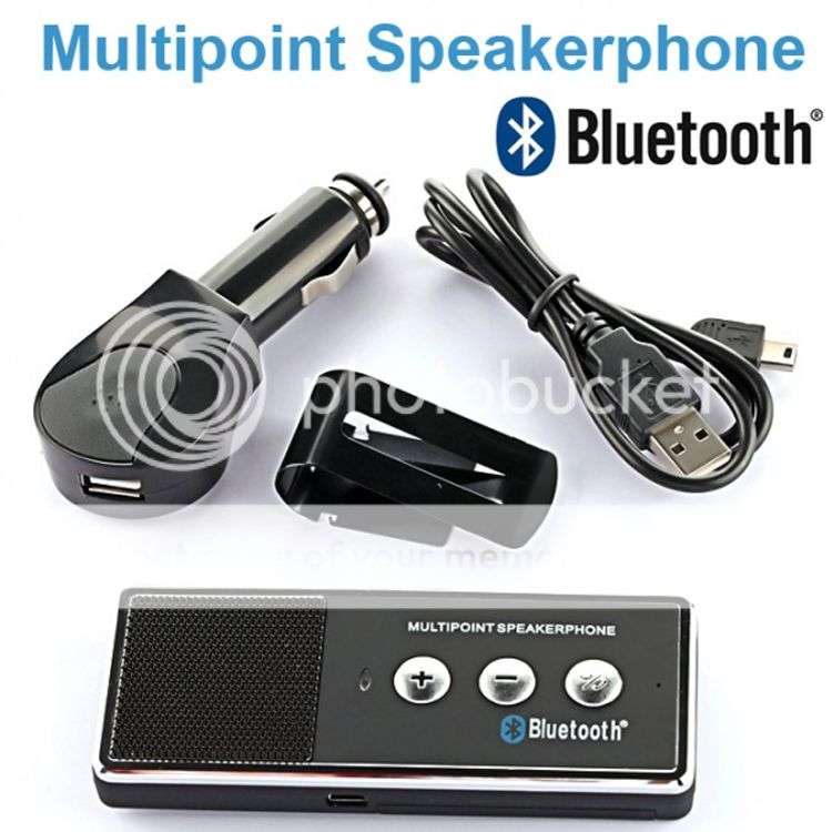 *LOCAL STOCK* New Design Multifunctional Wireless Bluetooth Speaker Hands Free Car Kit Speakerphone