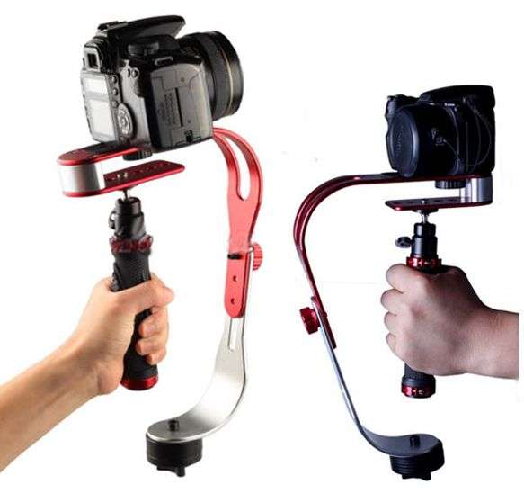 -LOCAL STOCK- Handheld Video Steady Cam vid Stabilizer for digital Camera Camcorder DV DC DSLR