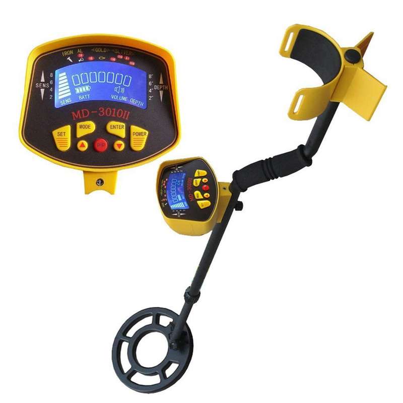 *LOCAL STOCK* Deep Ground Sensitive MD-3010II Metal Detector Gold Digger Light Hunter