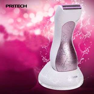 *LOCAL STOCK* PRITECH professional rechargeable lady shaver epilator washable~PURPLE