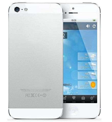 Crazy Auction DUAL SIM - WIFI MODEL -Large Touch Screen Slim Cellphone - TV Function - Color: White
