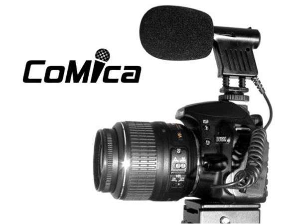*LOCAL STOCK* Genuine Commlite CoMica Directional Shotgun Condenser Video Microphone for Camcorder