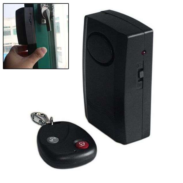 *LOCAL STOCK* Wireless Remote control Shock Vibration Sensor Alarm For Door Window Motorcycle