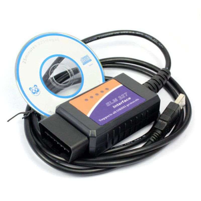 *LOCAL STOCK* V1.5 ELM327 OBD2 OBD CAN-BUS Auto Car USB Diagnostic Interface Code Scanner