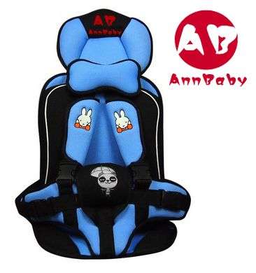 *LOCAL STOCK* Infant Child Kids Car Safety Belt Seat Carrier Cushion Thick Cushion Portable ~ BLUE
