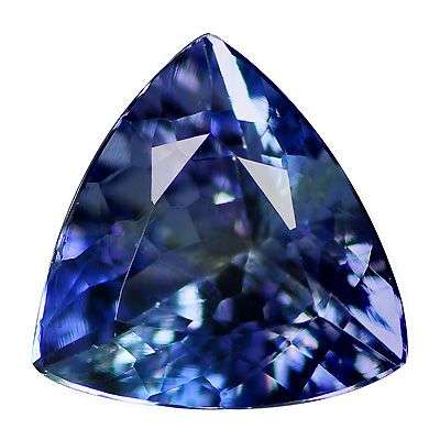 1.04Ct GENUINE COLOR BEAUTIFUL LUSTER NATURAL TANZANITE