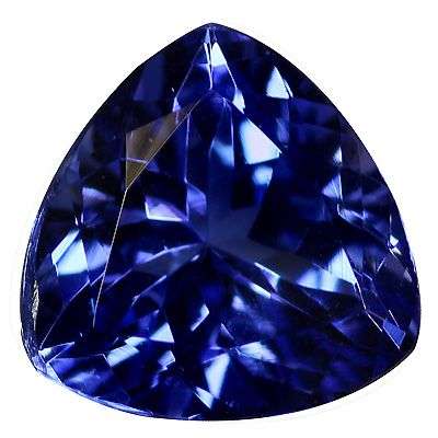 1.15Ct AAA~TOP LUSTER NATURAL PURPLISH BLUE TANZANITE