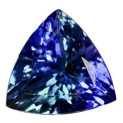 1.28Ct AAA~TOP LUSTER NATURAL PURPLISH BLUE TANZANITE