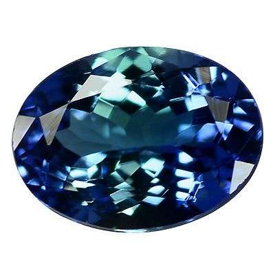 1.40Ct STUNNNG TOP LUSTER NATURAL PURPLE BLUE AAA TANZANITE