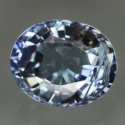 2.20ct- UNHEATED STUNNING Oval Violet Blue TANZANITE
