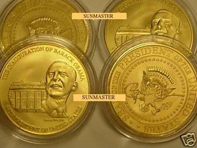 !!! NEW !!!   BARACK OBAMA 44th U.S PRESIDENT COIN