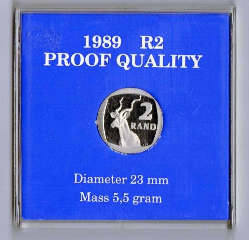 **** 1989 R2 PROOF QUALITY ****