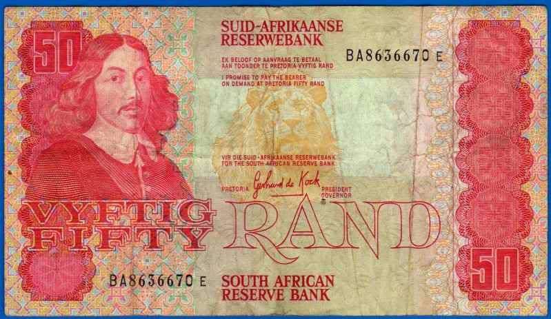 GPC de Kock  R50 NOTE  BA 8636670 E