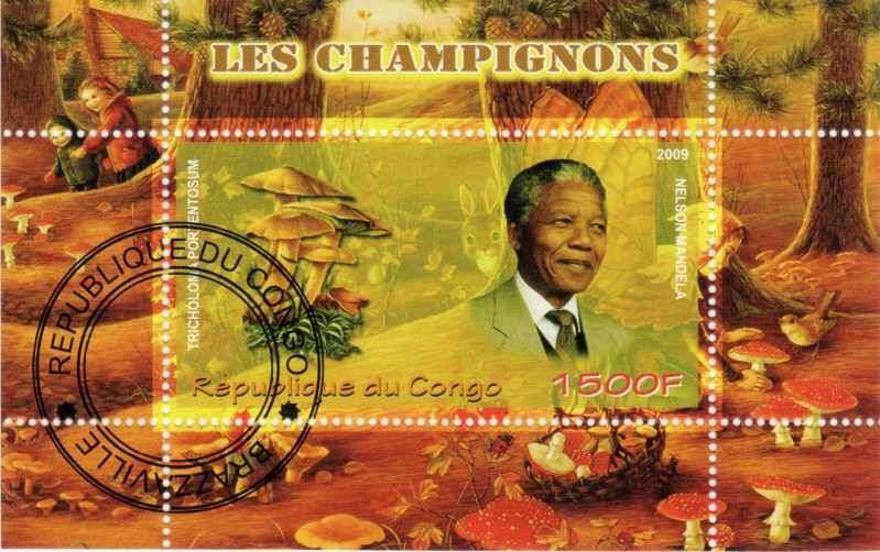** WOW  WEEKEND SPECIAL ** Souv.sheets Congo 2009 - Nelson Mandela