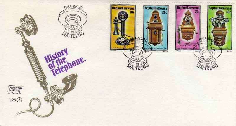 BOPHUTHATSWANA- FDC 1.26 SUNFDC-096