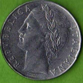 1957 Italiana L100 R Coin                         SUN209