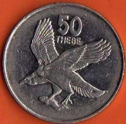 2001 50 THEBE BOTSWANA                                   SUN228