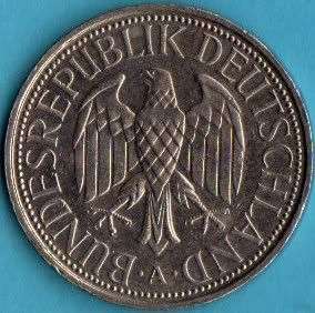 1991 1 DEUTSCHE MARK              SUN256