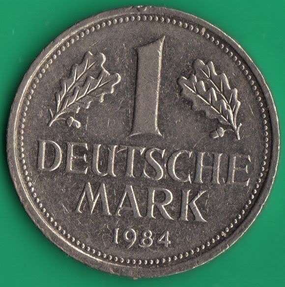 1984 1 DEUTSCHE MARK              SUN315