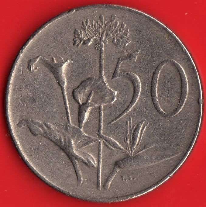 *** 1966 50c COIN  English ***                              SUN344