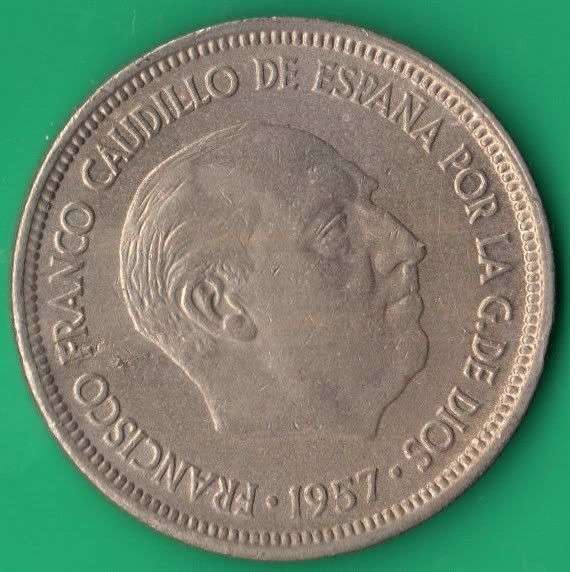 *** 1957 5 PTAS ***                               SUN351
