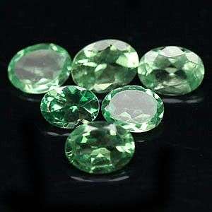 EXCEPTIONAL! 3.19 CT 20PCS AAA! NATURAL GREEN TSAVORITE GARNET
