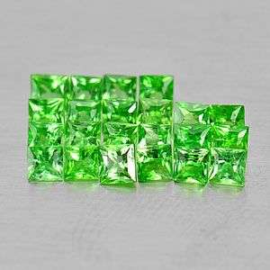 1.03Cts(22 Pcs) Natural Oval Cut Chrome Green Tourmaline Lot ! - EXQUISITE LOT