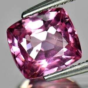 1.44 Cts(1Pc) Natural Pink Cushion Cut Spinal Stone- Spectacular