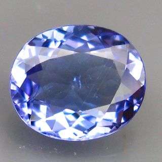 0.74 Ct ( 1pc) Oval Cut Violet-blue Tanzanite - Amazing stone