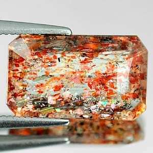 4.32 Ct  Octogon Cut Sunstone - Absolutely Gorgeous!