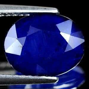 RAVISHING! 3.66 Cts.   Deep Blue Sapphire - Don't let this gem get away!