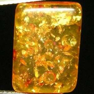 4.14 Ct Natural Honey Amber Cabochon- A must have!