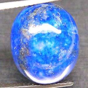 SUPERB! 12.42ct  Lapis Lazuli  Oval Cabochon    - Exact Pictures!