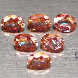 Sparkling! 2.40Cts (12pcs)Oval Concave Cut Natural Twilight Topaz Lot  - Don't miss out!!!!!!