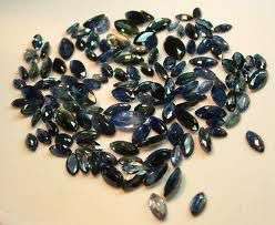 Stunning! 4.50Cts.** 50Pcs** Natural Marquise Cut Blue Sapphire Lot