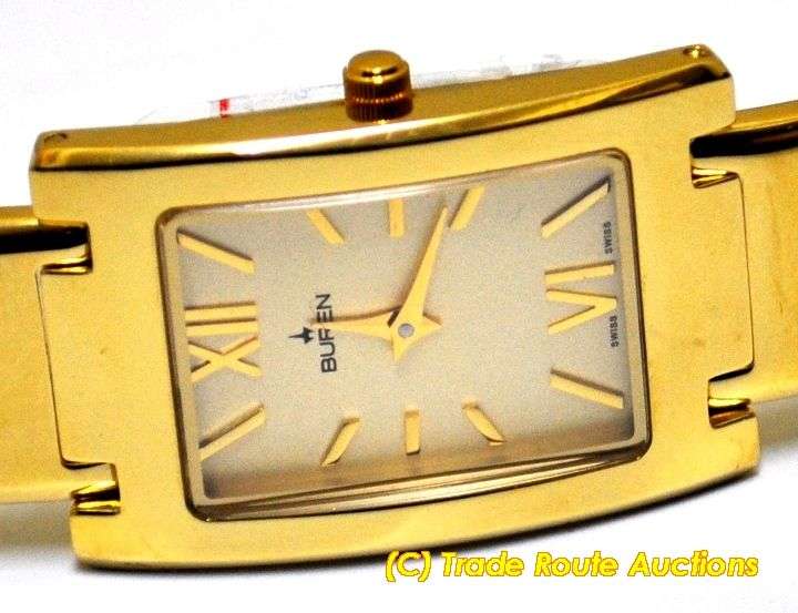 BUREN SWISS 18CT GP LADIES WATCH 2105.12.4 - SWISS MADE *** R 3,000-00 ***