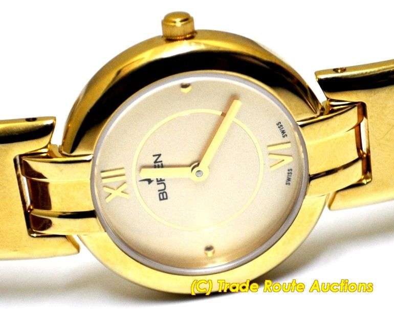 BUREN SWISS 18CT GP LADIES WATCH 2106.12.4 - SWISS MADE *** R 3,000-00 ***