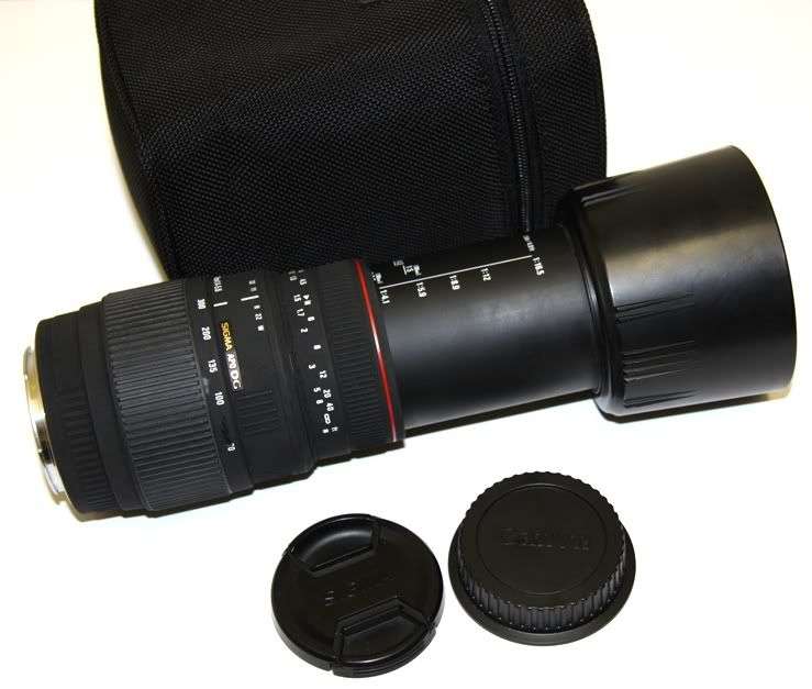 SIGMA APO DG 70-300mm 1:4-5.6 Telephoto ZOOM Lens for CANON DSLR CAMERAS