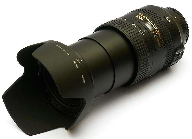 Nikon 18-200mm f/3.5-5.6G AF-S ED VR II Telephoto Zoom Lens for Nikon DX-Format Digital SLR Cameras