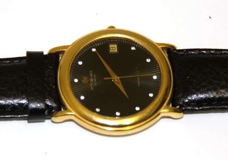 RAYMOND WEIL 18K GOLD PLATED AUTOMATIC MEN'S WATCH *** RAYMOND WEIL ***