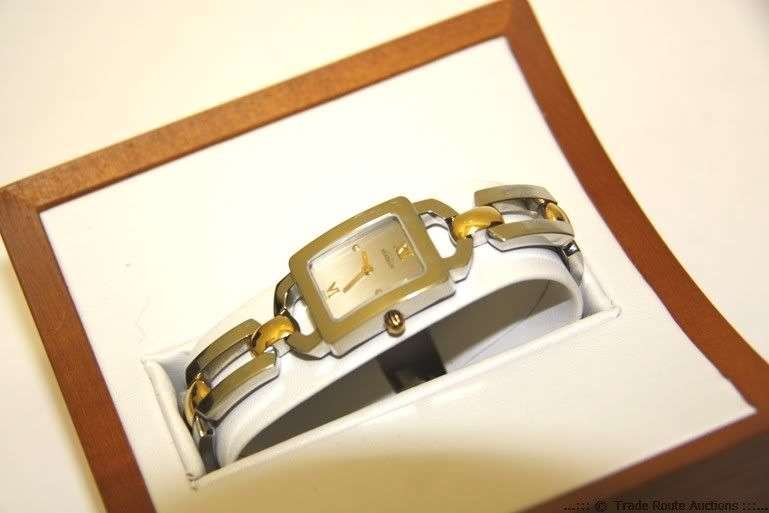 MICHEL HERBELIN LADIES TWO TONE BRACELET WATCH - DEMO - 17044.B
