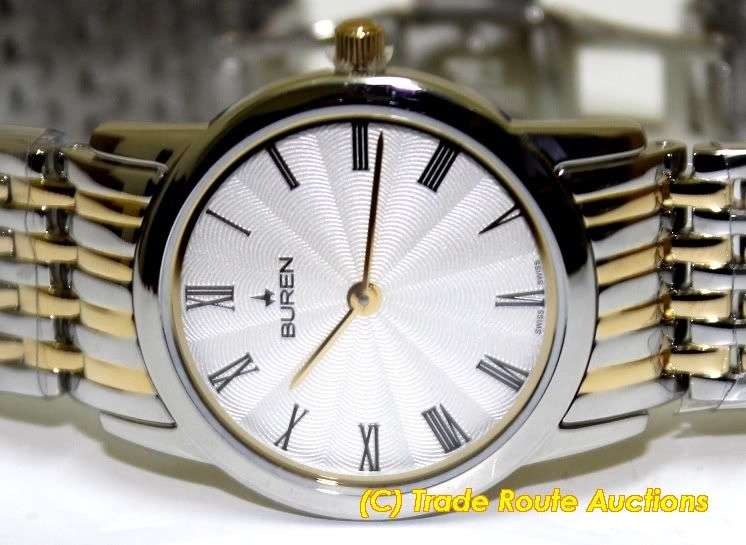 BUREN SWISS TWO TONE LADIES WATCH 1821.22.1 - SWISS MADE