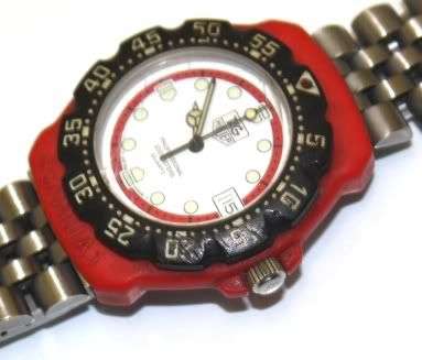 Tag Heuer Formula 1 One F1 Red Men's Watch