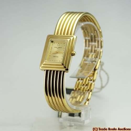 MICHEL HERBELIN STYLISH LADIES GOLD PLATED BRACELET WATCH - 7096 *** R 7,000-00 ***