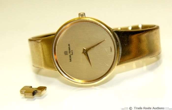 MICHEL HERBELIN GOLD PLATED WOMEN'S WATCH - IN BOX