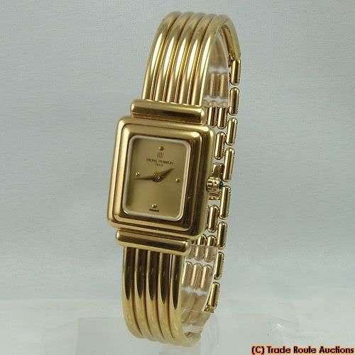 MICHEL HERBELIN GOLD DIAL LADIES GOLD PLATED BRACELET WATCH - 17093 *** R 7,000-00 ***