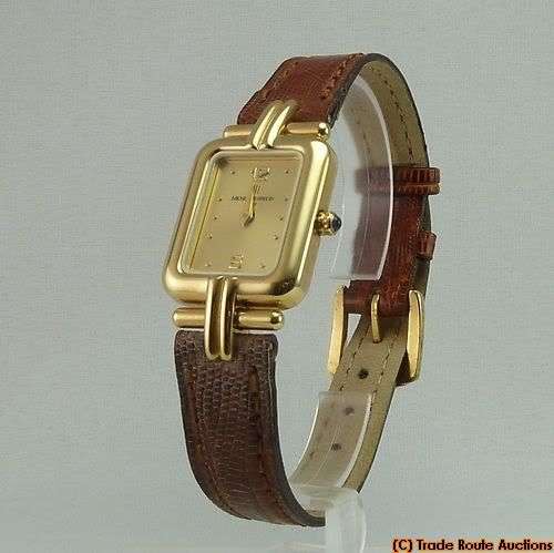 MICHEL HERBELIN LADIES LEATHER BAND WATCH -77073 *** R 6,000-00 ***