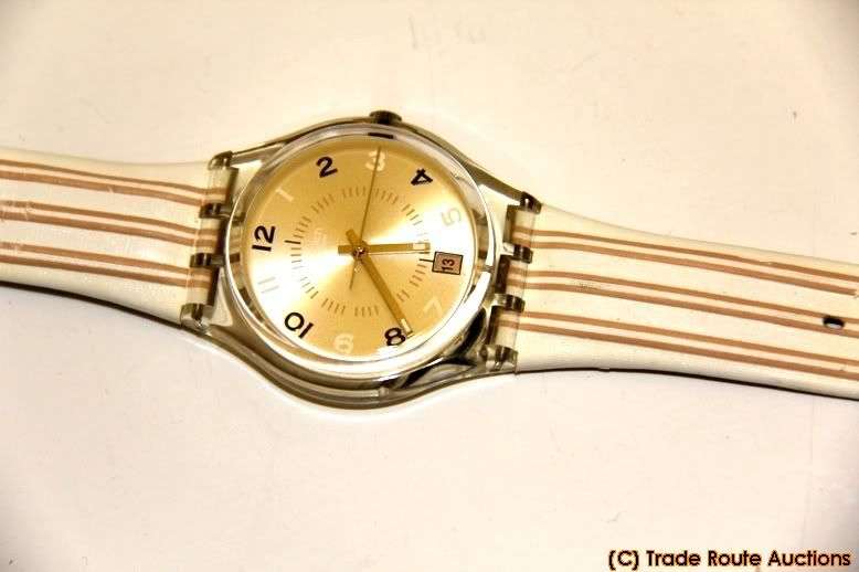 RARE Trendy Swatch Well Suited GE403-Silver Dial & Date - Clearance SALE 50% OFF